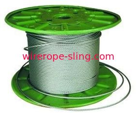 Câble d'avions de structure compacte norme 7 x des BS de 500 pi de longueur construction 19