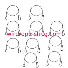 L'usage résistant à la bride d'acier inoxydable, le câble en acier lance la sécurité pour l'éclairage d'étape