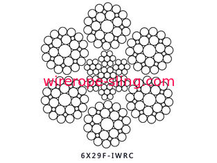 6x29fi câbles en acier galvanisé ou non galvanisé