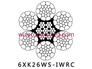 6 x câble k26ws avec brin compacté