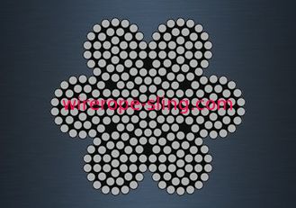 Grande stabilité galvanisée d'opération de câble métallique de facteur de sécurité pour l'ingénierie générale