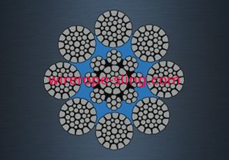 La sécurité a galvanisé la corde en acier, compacte résistance à la fatigue de recourbement de haute de câble métallique