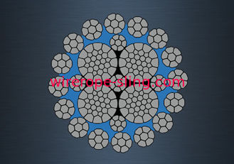 Câble métallique galvanisé de résistance à l'usure 8 X K36WS EPIWRC avec la longue durée de vie