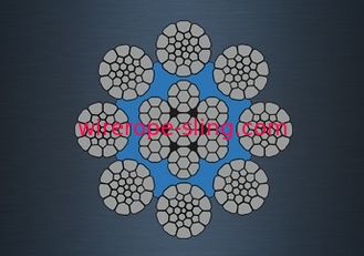 Corde galvanisée compacte de fil d'acier 8 X K31WS - EPIWRC (k) pour la grue à tour