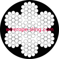 Câble métallique décoratif jaune, câble enduit d'acier inoxydable anticorrosion