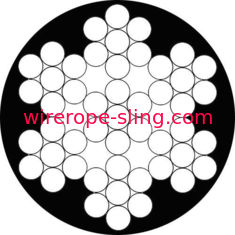 vinyle de noir de noyau de fil de câble métallique de l'acier inoxydable 7x7 enduit pour la décoration de jardin