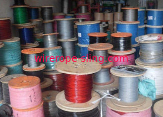 Câble échoué flexible de noyau, fatigue enduite en nylon de fil d'acier inoxydable - résistante