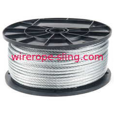 Le câble flexible de catégorie d'avions, vinyle a enduit le grand facteur de sécurité de câble