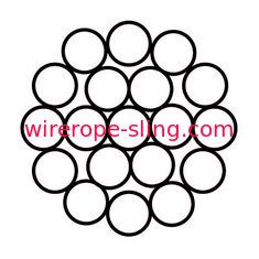 Câble va-et-vient adapté aux besoins du client, installation facile galvanisée du câble métallique HS 7312100000