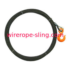 Ligne standard de treuil de corde d'AISI crochet d'alliage de norme avec la corde de verrou de sécurité