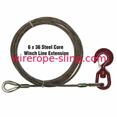 Ligne extension flexible, mesure de treuil de fil de la norme 0.3-11mm du câble AISI de treuil de corde