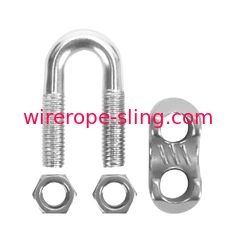 Résistance à la corrosion de faible puissance d'acier inoxydable des colliers de câble métallique M5