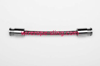 Assemblées de corde de fil d'acier, ODM de câbles équipés de câble/OEM pour des lanières