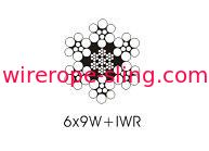 Liant le fil d&#39;acier galvanisé 6 x 9, câbles de levage en acier de chalutage 5mm