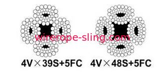 QY160K XZMG 160 tonnes de fil d'acier de la corde/solides solubles de câble métallique pour la grue 24MM d'automobile