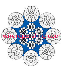 Modèle électrique 8* de câble métallique d'acier inoxydable de grue de 50 tonnes K31WS + IWR -25.5MM