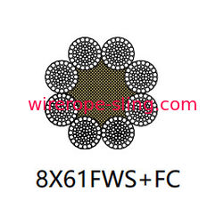 Câble métallique de levage de haut fourneau galvanisé avec une charge de rupture supérieure