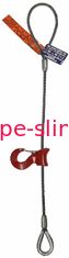 Glissement de la boucle flamande en acier d'oeil d'élingues de levage de crochet de foulard au dé résistant
