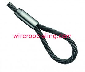 Dé de bride de câble métallique de jambe de 1 po. de diamètre 2 pour boulonner le maillon de jonction oblong de dispositif d'accrochage d'ancre