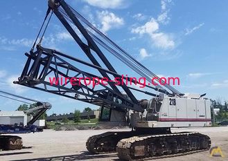 Remplissage en plastique du câble métallique du pendant 8mm de boom de grue de boom de trellis LKS 8-2 CP