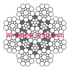 Parallèle tournant du câble métallique en métal de boom de grue à tour double LKS 8-3 pendant échoué