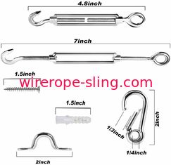 Corde enduite accrochante légère de fil d'acier de kit de ficelle avec le kit de suspension de 150 pi