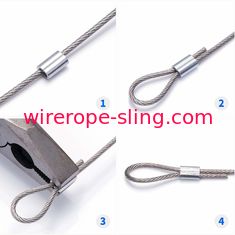 T316 acier inoxydable 1/8" câble métallique d'avions pour le câble clôturant des kits 200 pi