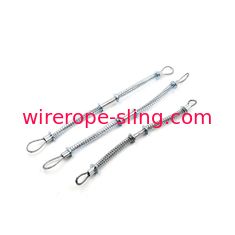Tuyau galvanisé de câble métallique de levage de 1/8 pouce pour arroser le câble au jet de Whipcheck de sécurité