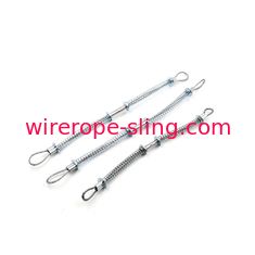 1/4" X 38" tuyau en acier de bride de câble de sécurité pour arroser le contrôle au jet de fouet pour la sécurité de tuyau