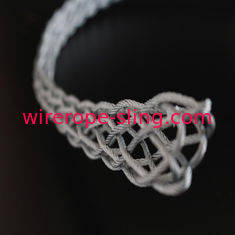 Poignée de tricotage simple de maille de voie de chaussette de câble de bride de câble métallique de double fil d'oeil en avant