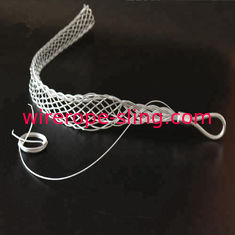 Chaussette de tirage de déplacement latérale simple galvanisée chaude d'enveloppe de câble métallique pour la traction de câble