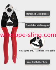 T316 câble métallique de l'acier inoxydable 7x7 de la construction 1000FT