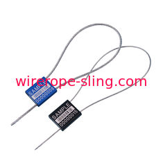 Serrure galvanisée colorée de joint de câble de degré de sécurité de conteneur de corde de fil d'acier