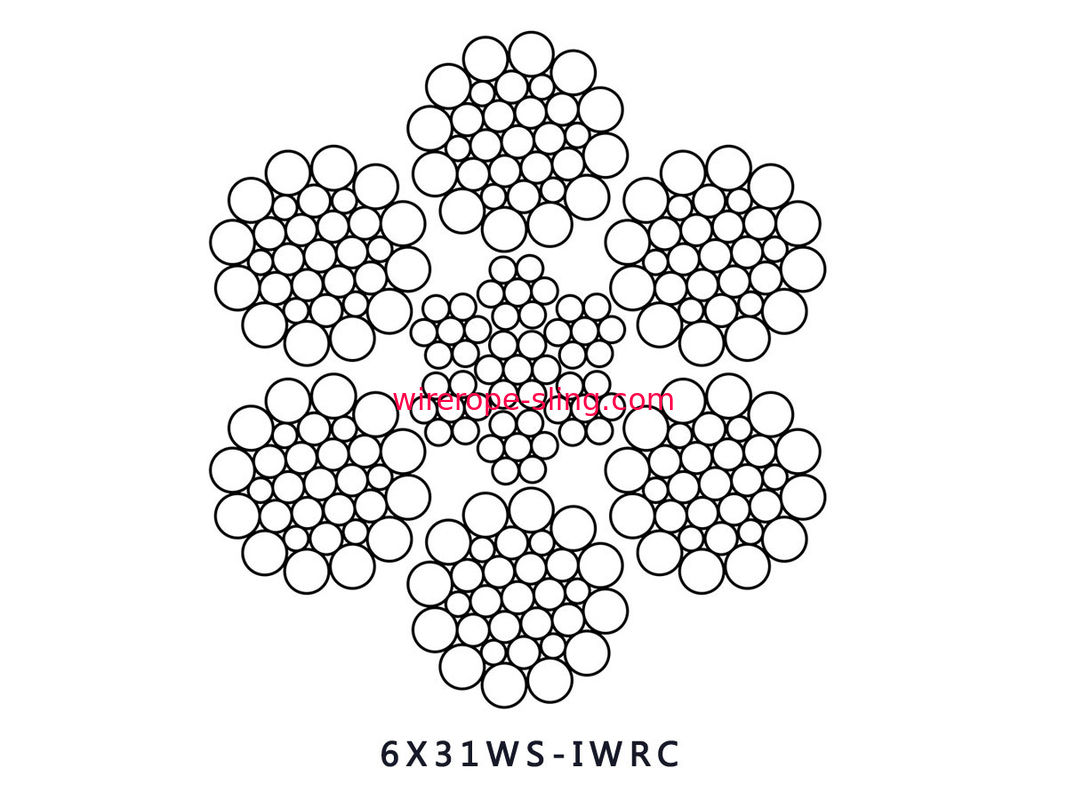 Corde Ungalvanized de fil d'acier de dureté d'impact pour la chaîne d'ancre en mer de plate-forme