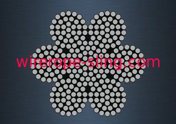 Grande stabilité galvanisée d'opération de câble métallique de facteur de sécurité pour l'ingénierie générale