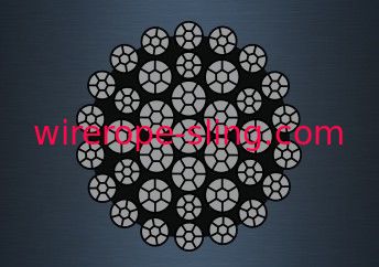 Norme résistante galvanisée de la résistance à l'usure de câble métallique de rotation 37X7 BS