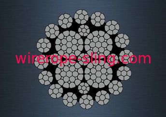 Haute compacte galvanisée de câble métallique cassant la résistance de fatigue de forces