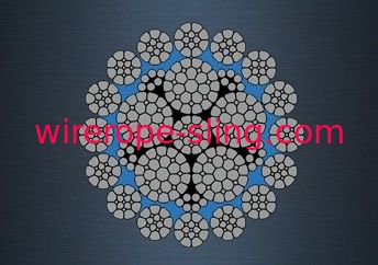 La norme d'AISI a galvanisé le câble métallique 16 X K17F - EPIWRC (k) pour le coupeur de fossé de boue