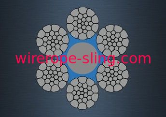 6 câble métallique de grue de X K21F SFC pour l'installation de Scrapper/treuils de notation