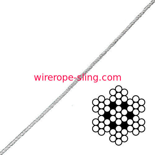 Câble d'avions de qualité marchande, force galvanisée 920lb de coupure de câble métallique