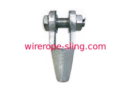 Bride extérieure galvanisée de câble métallique avec la douille ouverte de filière versée d&#39;acier allié