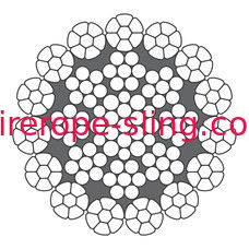 Grue mobile levant le niveau élevé du câble LKS 15-1 C de câble métallique d'efficacité