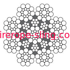 Parallèle tournant du câble métallique en métal de boom de grue à tour double LKS 8-3 pendant échoué