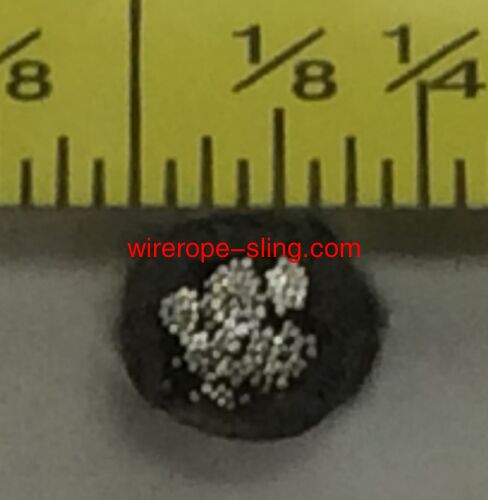 Câble d'avion en acier revêtu de vinyle 50 ft 1 / 8