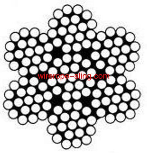 Câble d'avion en acier revêtu de vinyle 50 ft 1 / 8