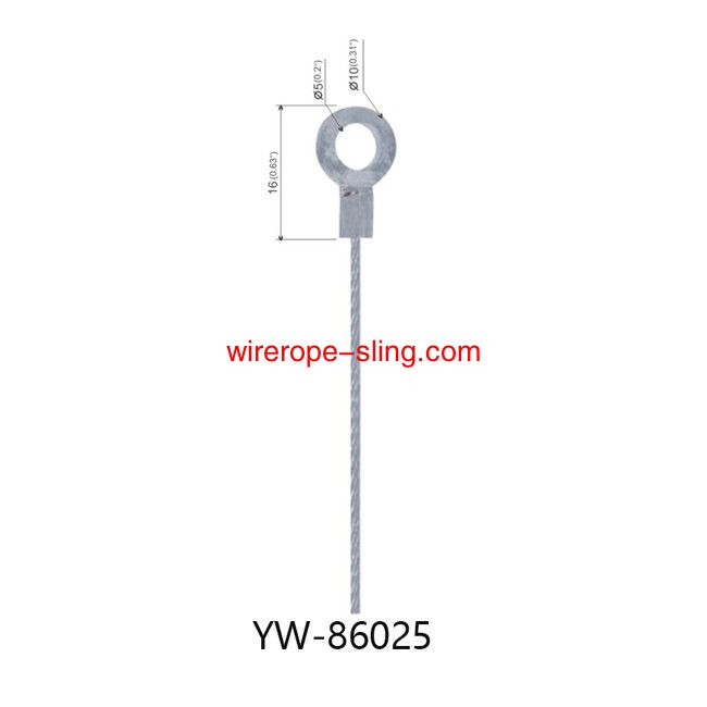 Quatre pattes homard Clip art Cable suspension Kit laiton 1000mm de long yw86022