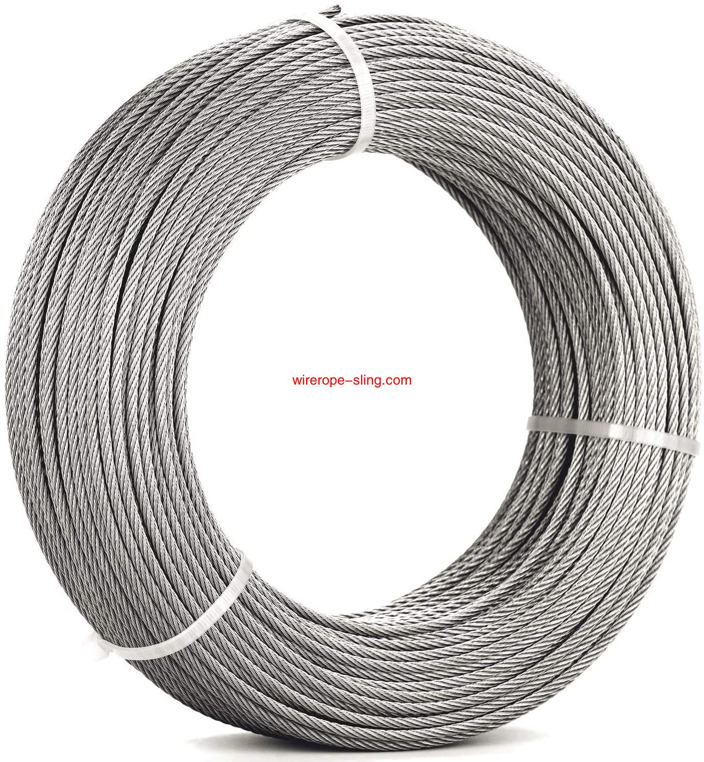 Câble d'avion en acier inoxydable 1 / 8 pour kit de rampe de câble de pont, 7 x 7 200 ft t 316 marine